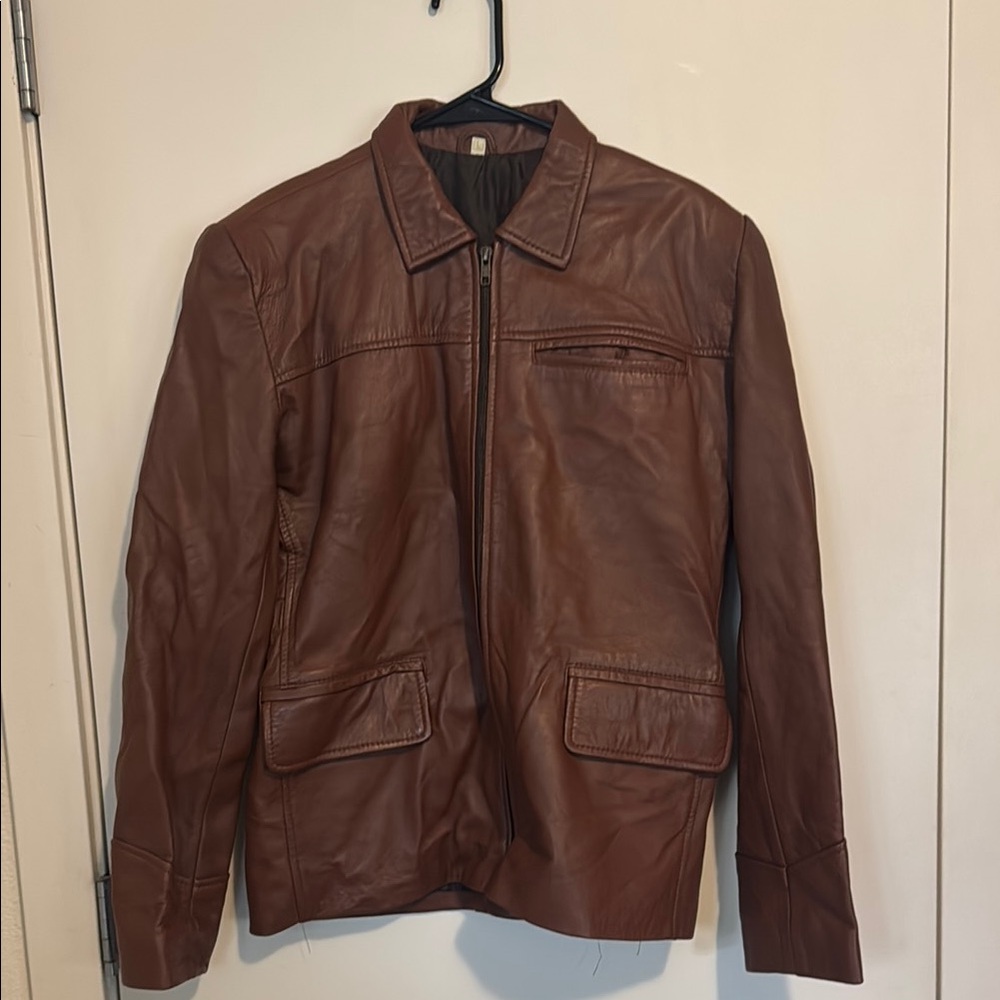 Katniss Everdeen Hunger Games replica real leather jacket
